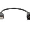 USB Adapter VW diverse Fahrzeuge LVDS schwarz>USB-A
