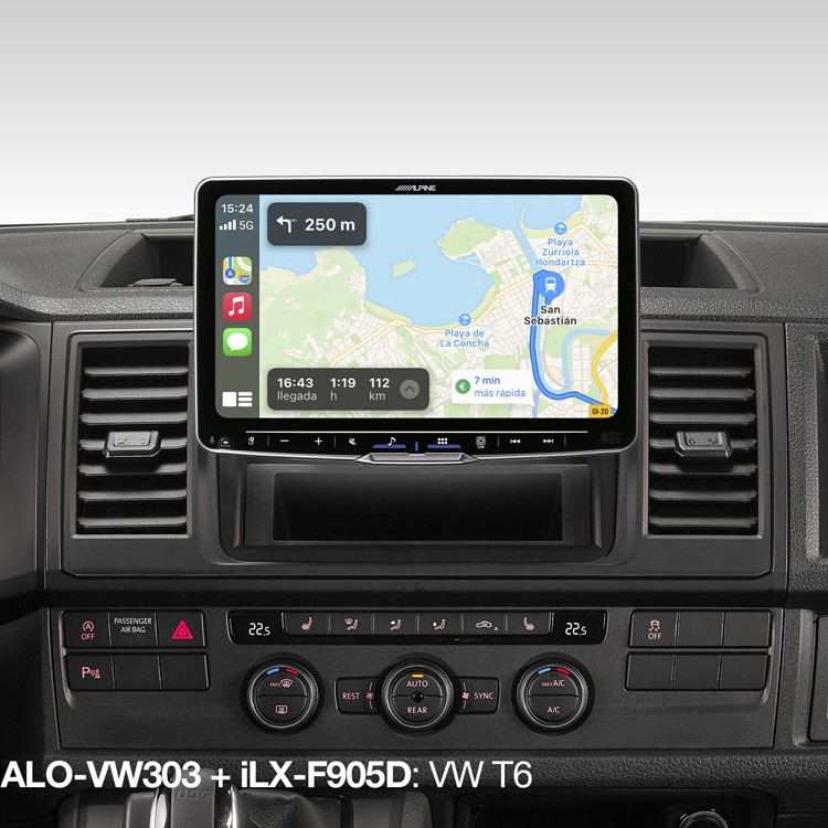Alpine KIT-HALO-VW303 - Einbauset für Seat, Skoda and Volkswagen