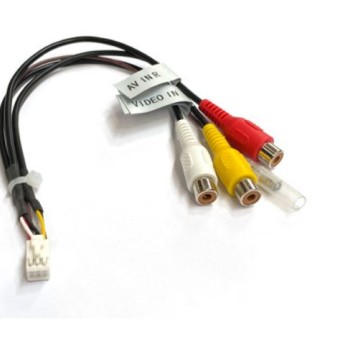 XZENT X-F270-Zenec-2055 6 Pin RCA AUX-In Connection Cable