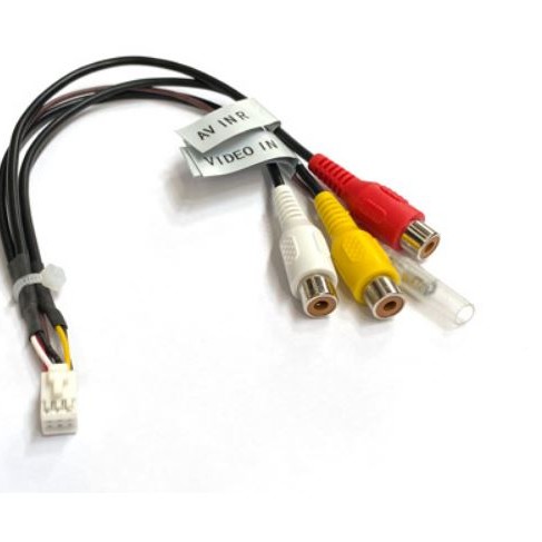 XZENT X-F270-Zenec-2055 6 Pin RCA AUX-In Connection Cable