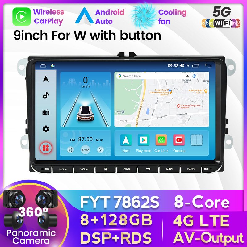 Mekede DZ9 M700S 8GB 128GB 9 Zoll Multimedia