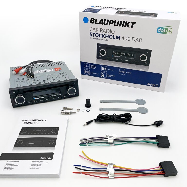 Blaupunkt Stockholm 400 DAB - CD/MP3-Autoradio mit Bluetooth / DAB / USB / iPod