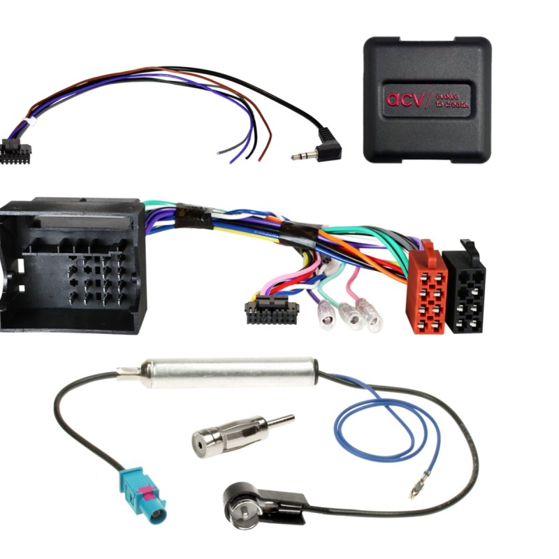 LFB Seat / Skoda / VW Multilead Antenne Fakra (m) > DIN / ISO