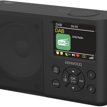 KENWOOD CR-M33DAB-B Digitalradio FM, DAB+, Schwarz