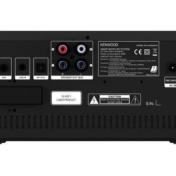 Kenwood M-9500S-B Smart Micro Hi-Fi System mit Internetradio, DAB+, CD/USB und A