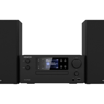 Kenwood M-9500S-B Smart Micro Hi-Fi System mit Internetradio, DAB+, CD/USB und A