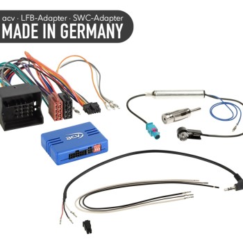 LFB Audi/Seat/Skoda/VW Quadlock Fakra>DIN/ISO/Multilead