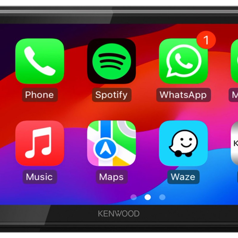 Kenwood DMX5023DABS - Doppel-DIN MP3-Autoradio mit Touchscreen / Bluetooth / DAB