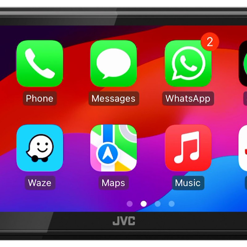JVC KW-M595DBT  Doppel-DIN MP3 Autoradio mit Touchscreen / DAB / Bluetooth / USB