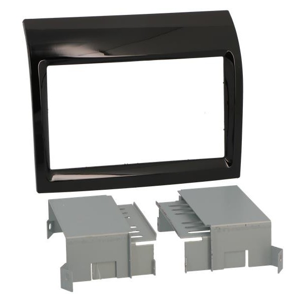 Radioblende FIAT Ducato (250) Facelift ab 2011-14 mit OEM Radio 2DIN piano black