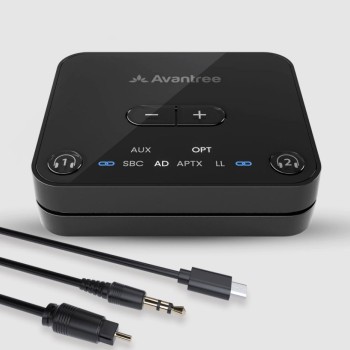 Bluetooth 5.3 Sender für zwei Kopfhörer