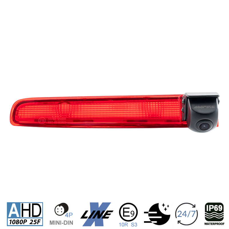 Kamera (AHD), für Volkswagen T5 und T6 / T6.1 mit Flügeltüren bis MJ 2021