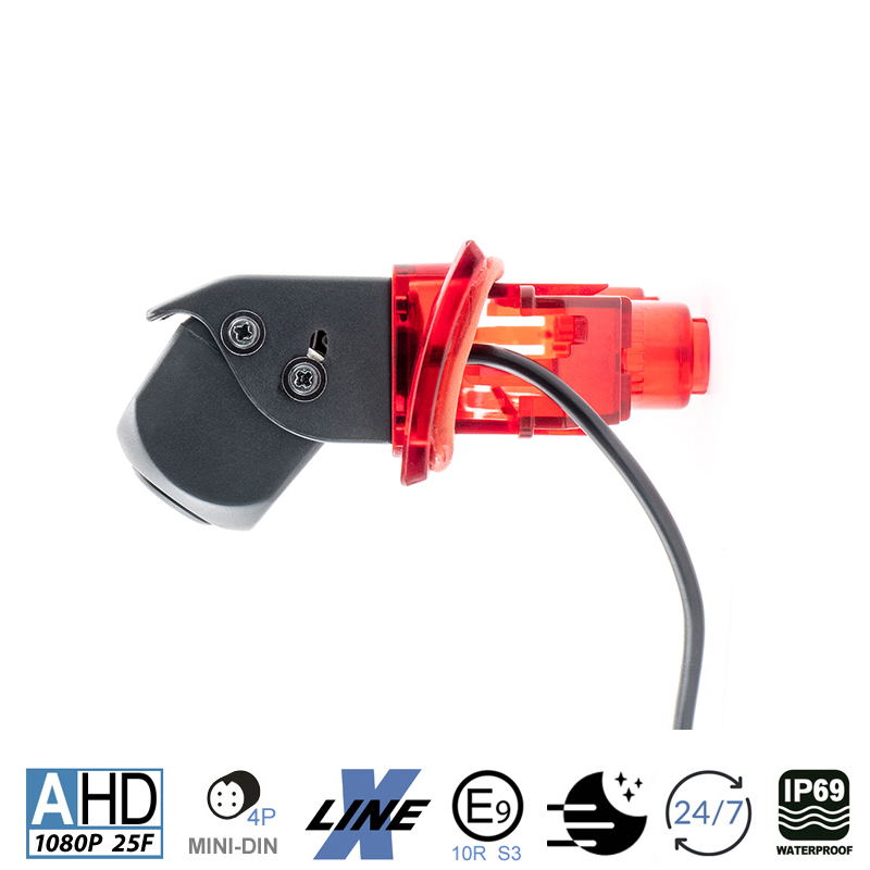 Kamera (AHD), für Volkswagen T5 und T6 / T6.1 mit Flügeltüren bis MJ 2021