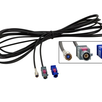 Antennenkabel Verlängerung Fakra C/G(m)>SMB(f) 500cm