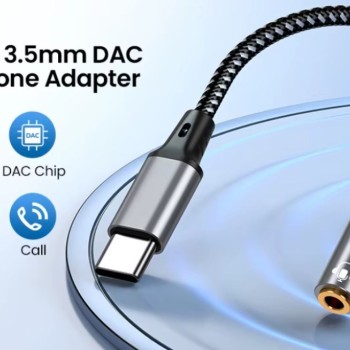 USB Typ C auf 3,5 mm Klinke Buchse 19 cm