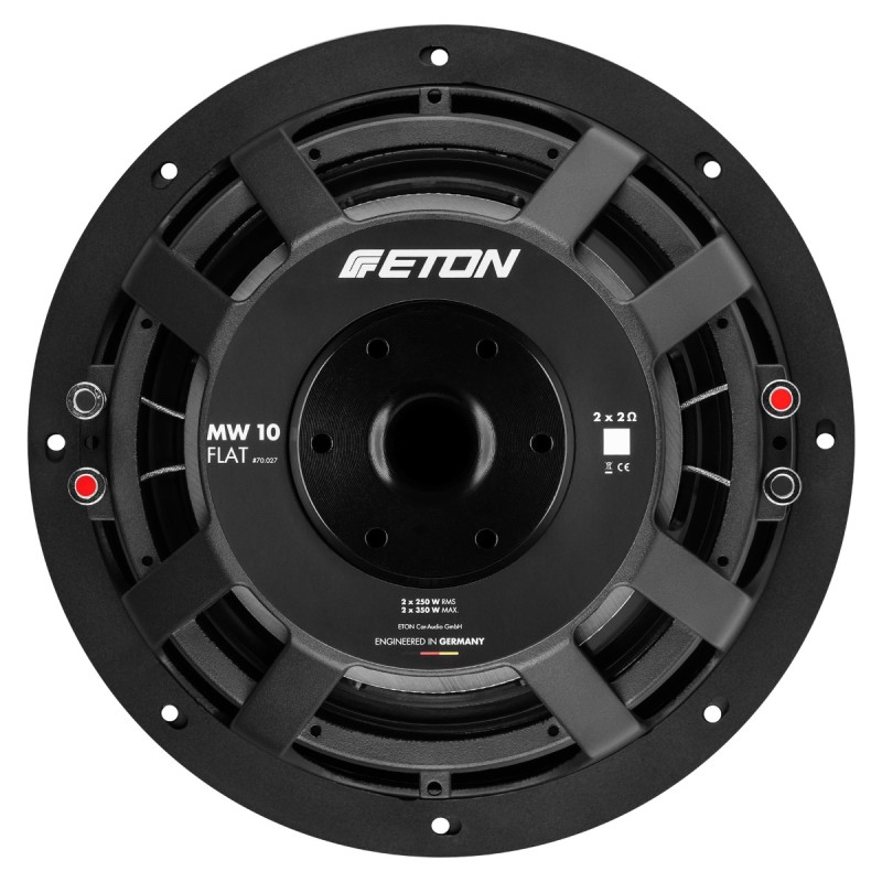 ETON Move MW10FLAT 25 cm Flachsubwoofer Chassis
