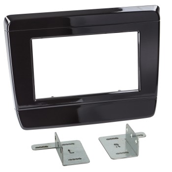 2-DIN RB Isuzu D-Max 2020-2021 Klavierlack schwarz