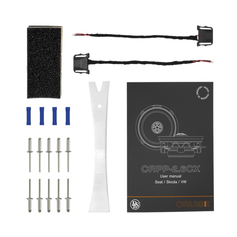 Lautsprecher Coaxial Kit DLS Cruise MAN/Seat/Skoda/VW
