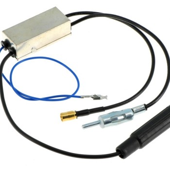 Antennensplitter AM/FM/DAB+ mit DIN(F) DIN(M) SMB(F) aktiv