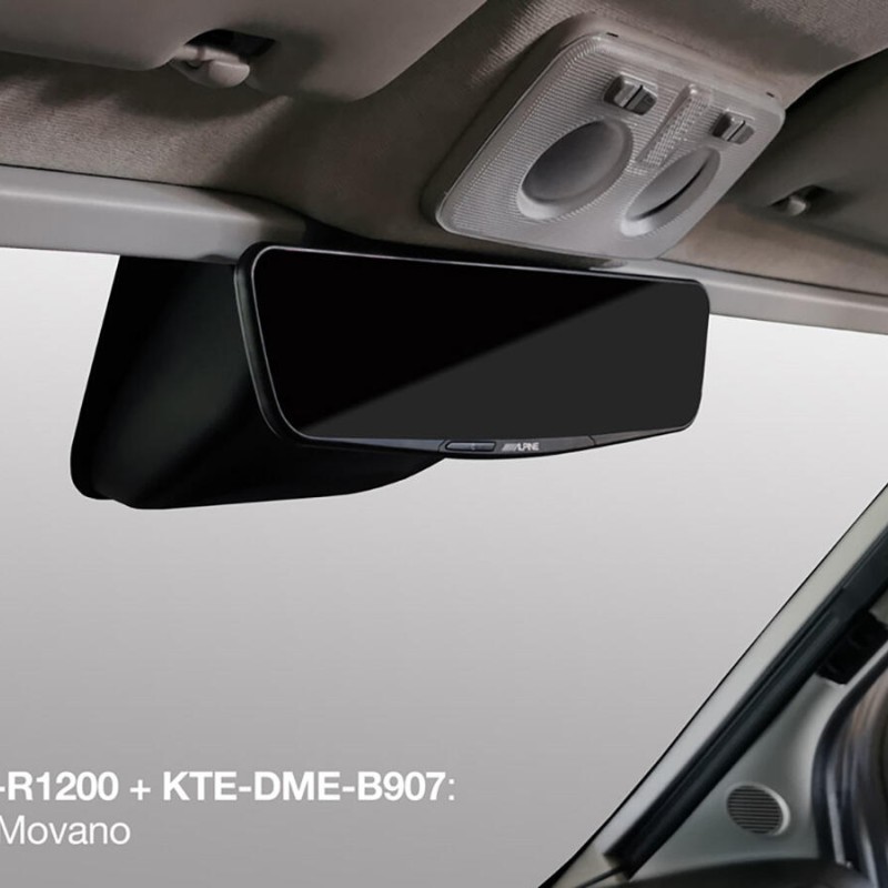 Alpine KTE-DME-BSTEL Montagehalterung digitaler Rückspiegel