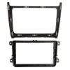 2-DIN Radioblende VW Polo 04/2014-07/2017 silber