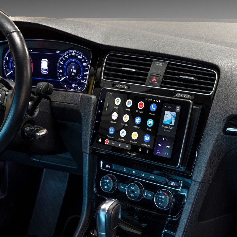 Pioneer SPH-EVO950DAB-VAG Mediacenter mit kapazitivem 22,8 cm (9 Zoll) Display