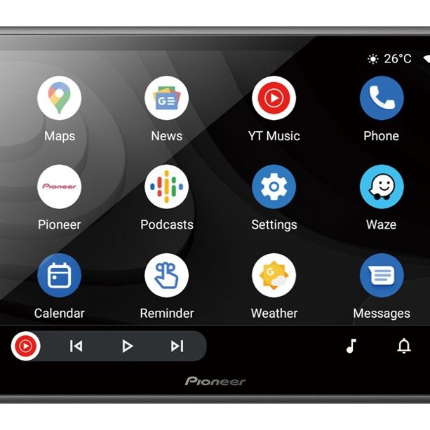 Pioneer SPH-EVO950DAB-VAG Mediacenter mit kapazitivem 22,8 cm (9 Zoll) Display