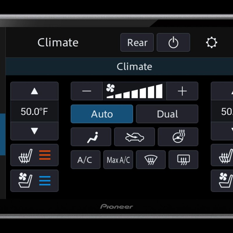Pioneer SPH-EVO950DAB-VAG Mediacenter mit kapazitivem 22,8 cm (9 Zoll) Display