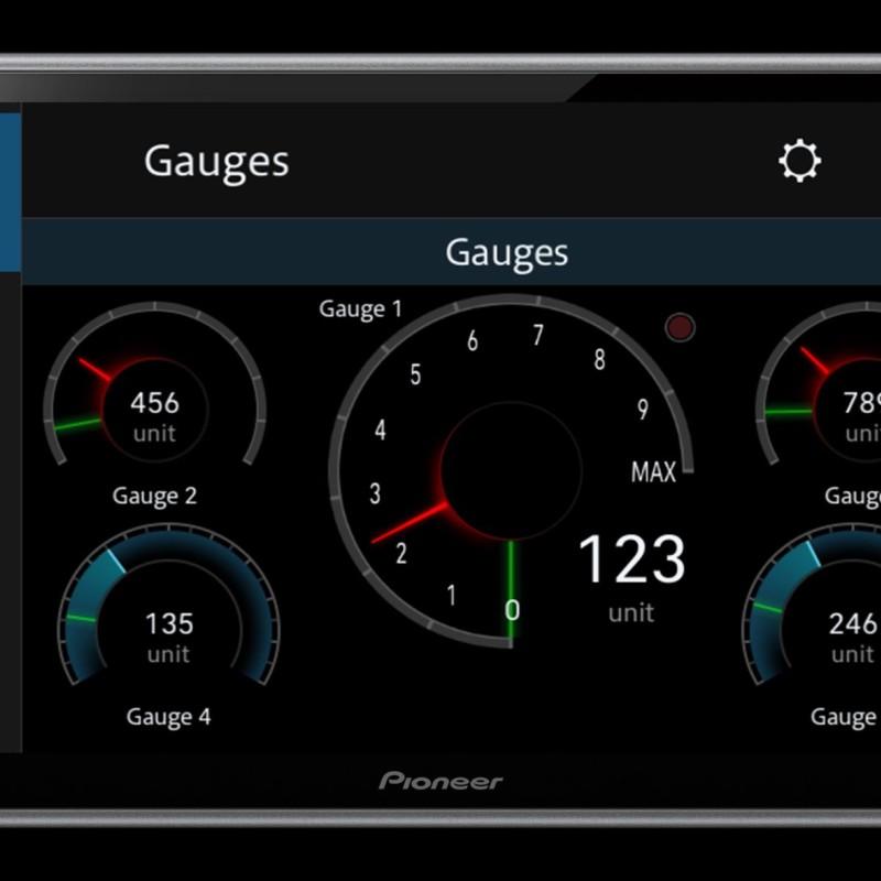 Pioneer SPH-EVO950DAB-VAG Mediacenter mit kapazitivem 22,8 cm (9 Zoll) Display