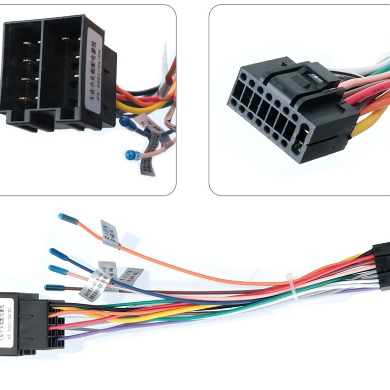 ISO Anschlusskabel für China-Radio mit 16-poligem Anschluss