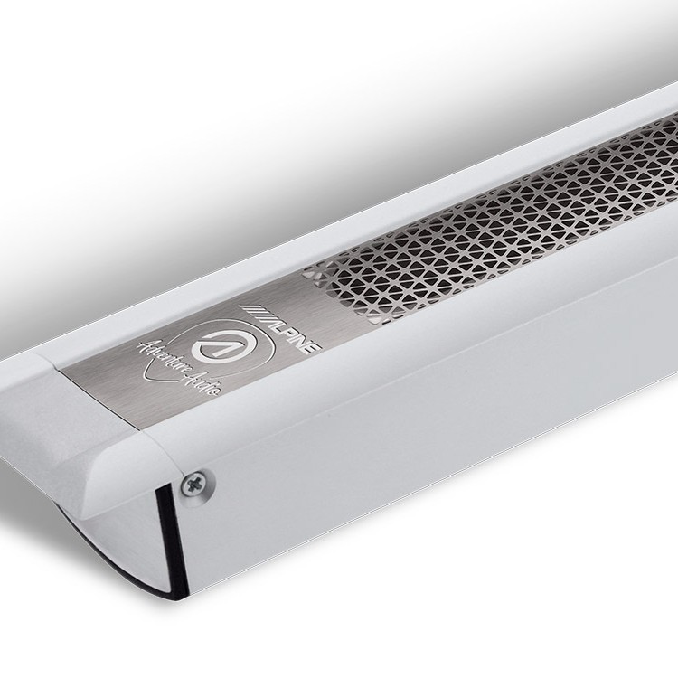 Alpine SPC-L350F | Einbaulautsprechersystem für Fahrzeug-Kabinen | Kurz / Silber