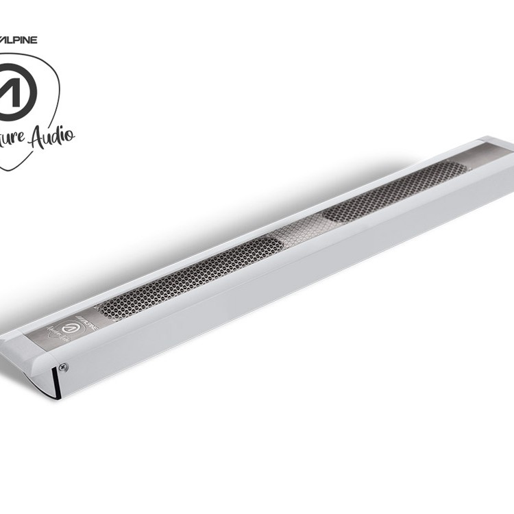 Alpine SPC-L350F | Einbaulautsprechersystem für Fahrzeug-Kabinen | Kurz / Silber