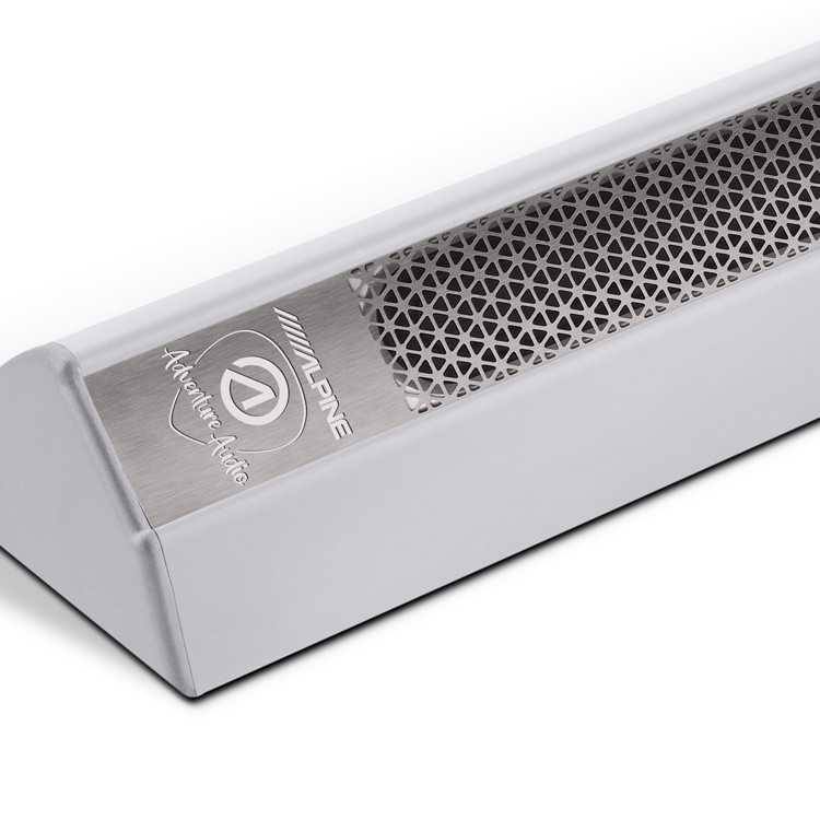 Alpine SPC-L500S Adventure Audio In-Cabin Aufbaulautsprecher (Lang / Silber)