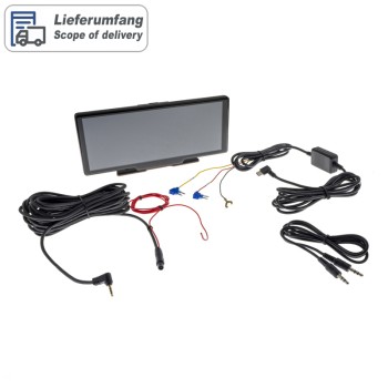 Smartphone-Monitor 25.4cm 10 zoll, Dashcam -  Apple CarPlay und Android Auto
