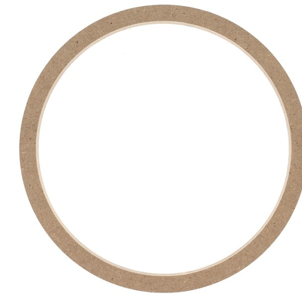 MDF Holzring 217mm innen Höhe 22mm