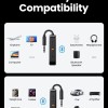 UGREEN Bluetooth 5.2 Sender Klinke Bluetooth Adapter für Zwei Airpods 2 in 1