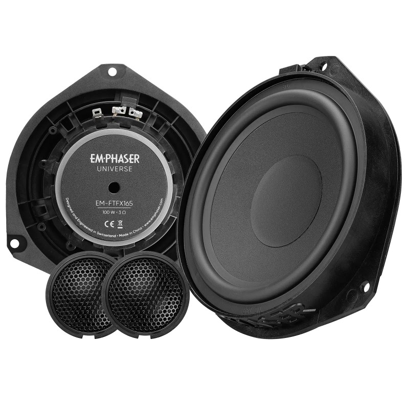 EMPHASER EM-FTFX165 16.5 cm Compo für Fiat