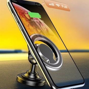 Magnetischer Autotelefonhalter mit Zubehör