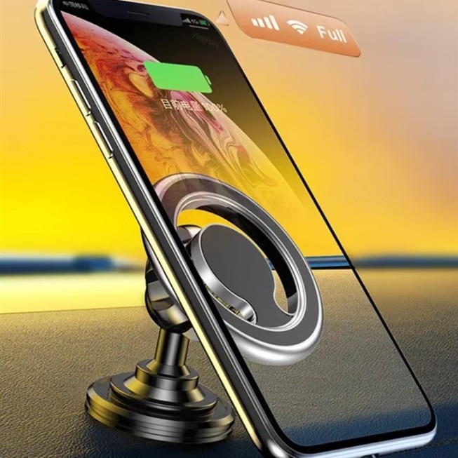 Magnetischer Autotelefonhalter mit Zubehör