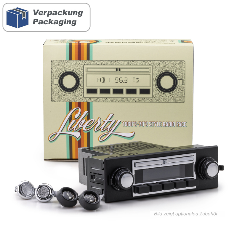 RETROSOUND DAB+ Autoradio im Design Liberty