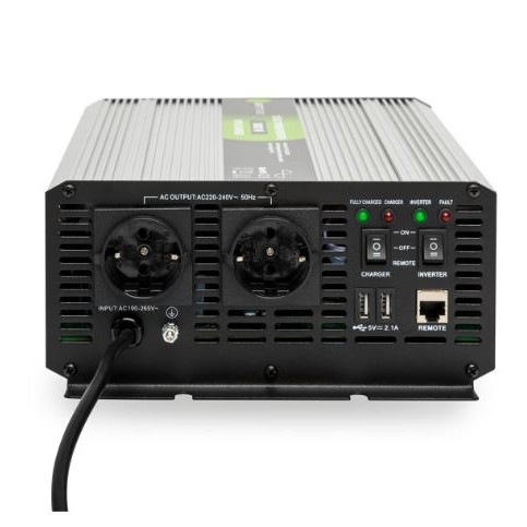 1000W / 2000W 12V Sinus Spannungswandler WS12/1000NVS für Lithium Batterien