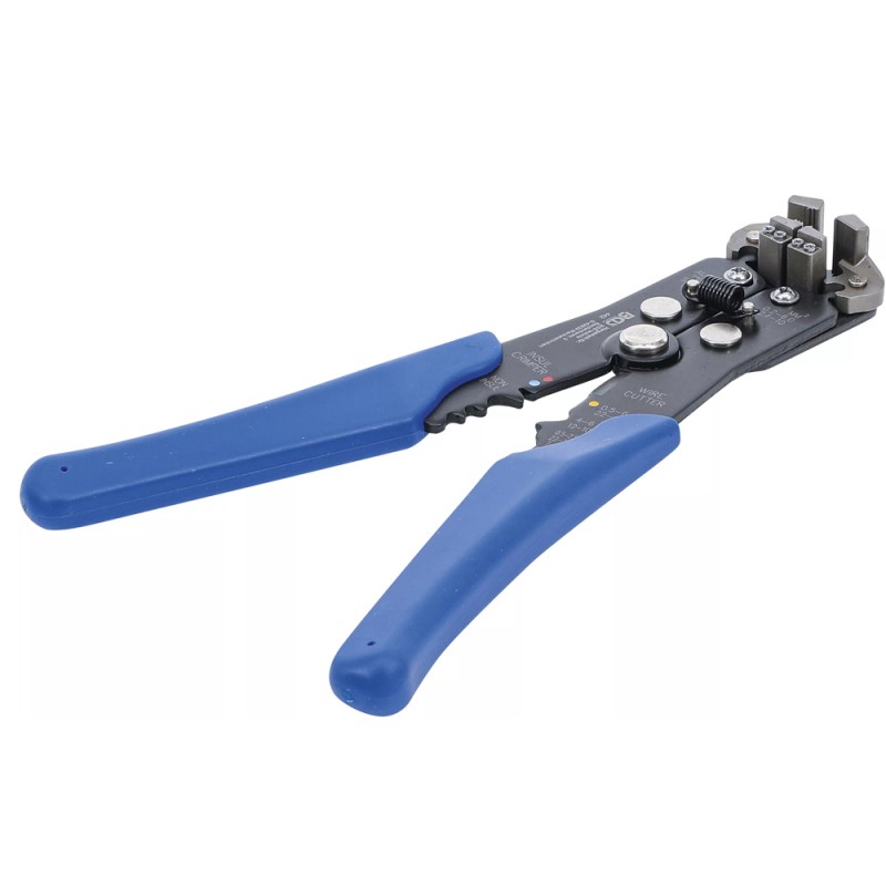 BGS TECHNIC Automatische Abisolierzange | für Draht-Ø 0,13 - 6 mm²
