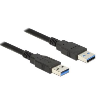 Delock USB 3.2-Kabel USB A - USB A 1 m