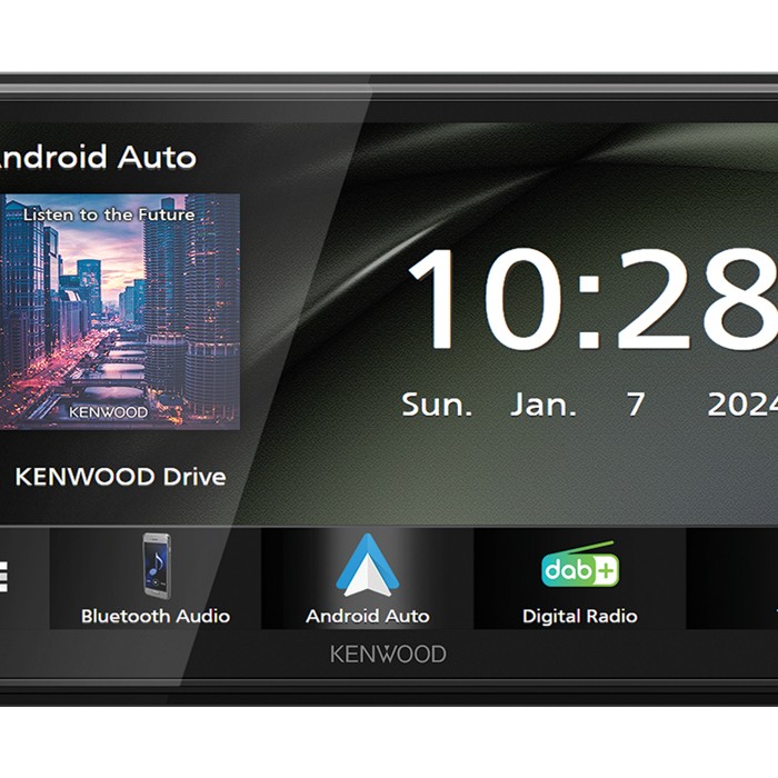 Kenwood DMX-6523DABS, DAB+, USB-Mirroring, CarPlay, AndroidAuto,Spotify