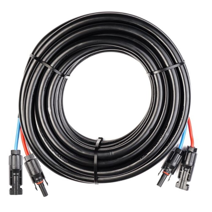 WATTSTUNDE® VK-MC4-MC4-4.10 MC4 10m Verlängerungskabel 2x4mm²