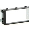 Radioblende MITSUBISHI L200 2-DIN piano black Installer Kit