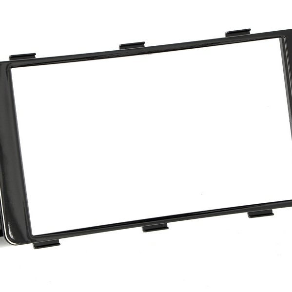 Radioblende MITSUBISHI L200 2-DIN piano black Installer Kit