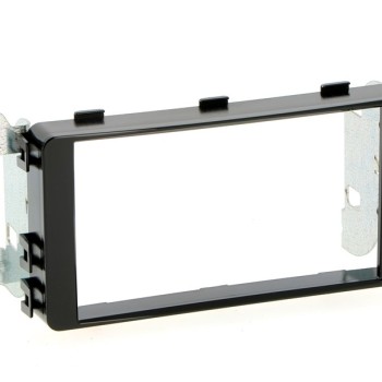Radioblende MITSUBISHI L200 2-DIN piano black Installer Kit