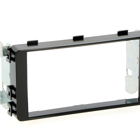 Radioblende MITSUBISHI L200 2-DIN piano black Installer Kit