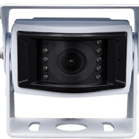 RFK AHD/CVBS NTSC 1/4 Zoll CMOS,130°,Aufbau,Mikro,IR,Weiß